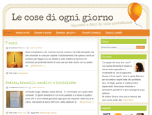 Tablet Screenshot of lecosediognigiorno.it